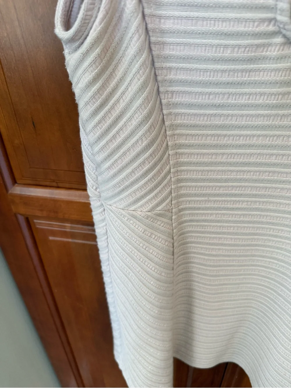 A Pea in the Pod pink Ribbed Sleeveless Maternity Tank